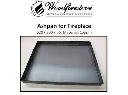 The homeowners' fireplace ash shovels down into this cavity and may take many years to fill up. Fireplace Ash Pan 1 6mm Steel 620 X 500 X 55mm Ashpans Free Shipping Australia Fireplace Grates Woodfirestove