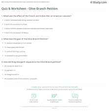 Looking for more olive branch petition clip art , png download. Quiz Worksheet Olive Branch Petition Study Com