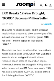 Formed through the competition reality show of the same name. Thread By Hwatysehun Some Exo Achievements In Order That Kpop Stan Twitter Doesn T Want You