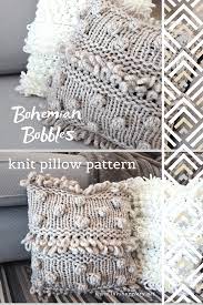 Our directory links to free knitting patterns only. Bohemian Bobbles Throw Pillow Free Knitting Pattern The Snugglery