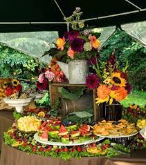 Pin By Karen Cohick On A Catered Affair Fruit Display Wedding Fruit Displays Buffet Table Wedding Receptions