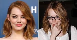 Emma stone for les parfums louis vuitton. Emma Stone Photos Stars Caught Without Makeup Ny Daily News Star Makeup Makeup Without Makeup