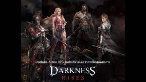 darkness rises เกมม อถ อ action rpg pvp ส ดม นส