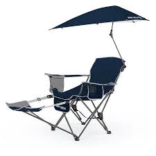 Sport Brella Recliner Chair Midnight Blue Walmart Com Backpack Beach Chair Beach Chair With Canopy Folding Camping Chairs