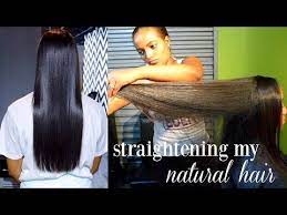 How I Straighten My Natural Hair Natural Hair Salon Experience Styles By Eden Youtube Natural Hair Salons Natural Hair Styles Straightening Natural Hair