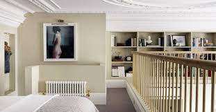 It's common in small homes or flats where there is quite a large space between the floor and the roof. Mezzanine Bedroom Ideas House Garden