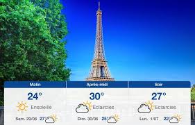 Christophe person, marc hay, sandra larue et guillaume séchet. Meteo Paris Previsions Du Vendredi 28 Juin 2019