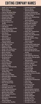 This will prevent future layout issues, querying problems, and who knows what else. Editing Company Names 300 Editing Studio Names