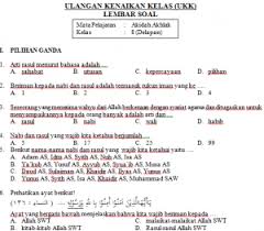 Kunci jawaban ujian akhir semester (uas) ganjil aqidah akhlak kelas vii mts. Soal Pat Akidah Akhlak Kelas Viii Semester Genap Mts K 13 Revisi Pendidikangratis Id