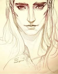 Pin By Lisa Mantchev On Sketchbook Art Drawings Thranduil