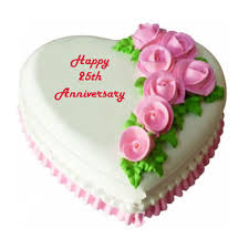 Happy anniversary images for work | free download on. 25th Wedding Anniversary Cake Silver Jubilee Anniversary Cake
