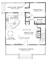 Floor plans the floor plans locate all walls, interior and exterior, of the entire building, denote ceiling heights and additionally, there is a two car garage with 483 square feet of vehicle space and a rear storage room for lawn and. Farmhouse Style House Plan 2 Beds 2 Baths 1400 Sq Ft Plan 17 2019 Vacation House Plans House Plans Cabin Floor Plans