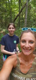 Went for a 7.5 mile hike with my daughter in law. Very beautiful out there..