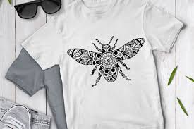 Download Bee Mandala Svg Mandala Bee Svg Cut Files Bee Mandala Clipart By Doodle Cloud Studio Thehungryjpeg Com