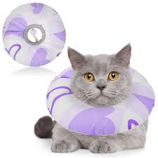 Cat Cone Soft Cat Cone Collar Cute Cat Recovery Collar Adjustable  Protective Cat Donut Waterproof Cat Cone Alternative with Drawstring  Design, Easy to Clean : Amazon.sg: Pet Supplies