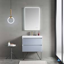 Bathroom vanity light strips are available in a range of sizes and. Blossom Jena 30 Inch Floating Vanity Color Light Grey Led Lights
