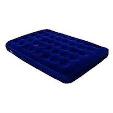 North Gear Double Flocked Air Bed Inflatable Festival Mattress Without Pump Air Bed Bed Mattress Mattress