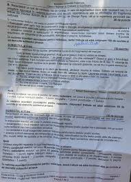 Barem Corectare Rezolvare Subiecte Bac Limba RomanÄƒ Edu Ro Bacalaureat 2019