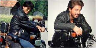 Image result for shahrukh leather jacket