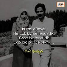 Arkadaşlarımı bilmiyorum ama yürüyüşler çok verimli benim için. Cahit Zarifoglu Sozleri