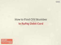 Enter the card number and expiration date. How To Find Cvv Number In Rupay Debit Card