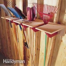 Garage Storage Project Shovel Rack Garage Tools Garage Storage Garage Organization