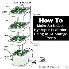 Using Ikea Storage Boxes To Build Indoor Hydroponic Gardens Hydroponic Gardening Hydroponics Indoor Vegetable Gardening