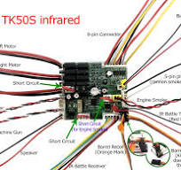 Clark TK50S Multi-Function Unit Circuit Board for Mato 1:16 RC Tanks