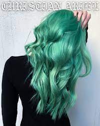 Winter 2017 Hair Trend Ideas Mint Hair Green Hair Hair Styles