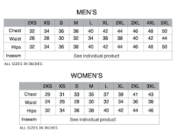 Dress Sizing Charts Coreyconner