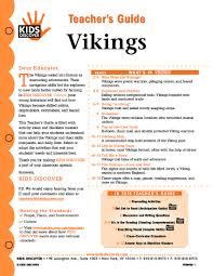 Vikings Kids Discover History Lesson Plans Teaching History Vikings