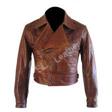 The Aviator Leonardo Dicaprio Jacket Distressed Leather Jacket Aviator Leather Jacket Leather Jacket