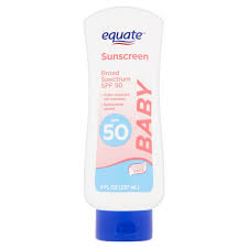 The combination of coverage and sunscreen is just perfect. Equate Baby Broad Spectrum Sunscreen Lotion Spf 50 8 Fl Oz Walmart Com Walmart Com