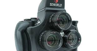 3d World Camera With 3 Lenses Stereo Camera Classic Camera Camera