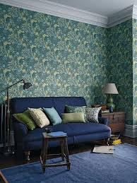 Morris Seaweed Archive Iii Wallpaper Living Room Interior Wallpaper William Morris Interior