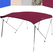 Don't let the beating hot sun get you down. Buy King Bird 4 Bow Bimini Top Cover Sun Shade Boat Canopy Waterproof 1 Inch Stainless Aluminum Frame 54 Height With Rear Support Poles And Storage Boot 5 Colors 5 Sizes Online In Vietnam B08sj4dgpw