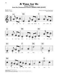 Romeo chords and romeo guitar with easy instructions and chord chart. Nino Rota A Time For Us Love Theme From Romeo And Juliet Sheet Music Download Pdf Score 432426