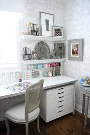 Right now i'm thinking about going home and converting an armoire into a dreamy little office/craft center. Creative Home Office And Craft Room Shabby Chic Style Arbeitszimmer Vancouver Von Simply Home Decorating Houzz