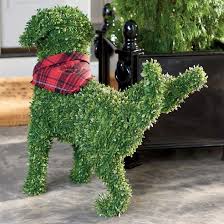Buy topiary frame and get the best deals at the lowest prices on ebay! Faux Boxwood Garden Dog Peabody Grandin Road