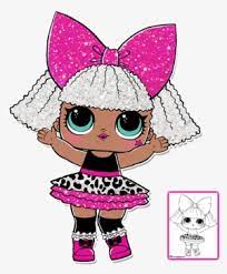 Today we have a lol surprise coloring book page compilation color mix up edition featuring some our favourite tots and omg dolls !!!! Color Your Favorite Lol Surprise Doll Lol Surprise Glitter Diva Png Transparent Png 462x550 Free Download On Nicepng