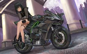 Do you want kawasaki ninja h2r wallpaper? 1280x800 Anime Girl Kawasaki H2r 4k 720p Hd 4k Wallpapers Images Backgrounds Photos And Pictures