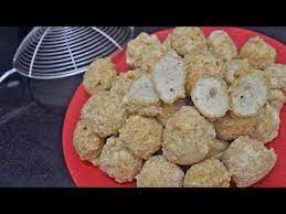 Resep Bakso Goreng Youtube Food Desserts Cookies