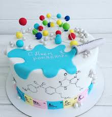 Happy Birthday Cake For Teacher With Name Edit Tort Himiku Dlya Zakaza Pishite Mne V Lichku Vk Votsap 89137844442 Science Cake Chemistry Cake Graduation Cakes