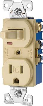 Combination switch receptacle wiring diagram wiring diagram combo switch electrical switch wiring light switch wiring electrical switches. Eaton Wiring Tr274v 3 Wire Receptacle Combo Single Pole Switch With Tamper Resistant 2 Pole Ivory Electrical Outlet Switches Amazon Com