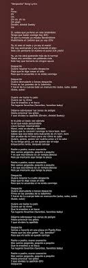 Despacito english and spanish lyrics translated subtitles. Despacito Lyrics In English