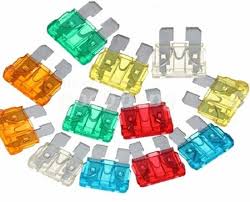 standard ato atc style 10 amp automotive fuse red color 5 pack