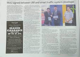 To achieve this, one session on signing a memorandum of agreement (moa) between uthm and sena traffic systems sdn. Trafficsens Home Facebook