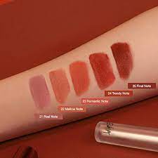 Blurs out imperfection and smooth finish. Bbia Last Velvet Lip Tint Note Series Brown Coral 23 Romantic Note Ninthavenue Europe