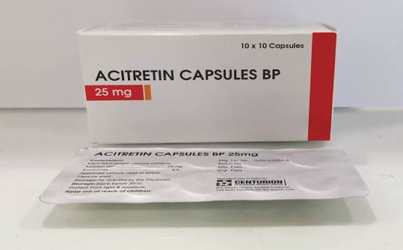 Acitretin Capsules 25mg at best price in Vadodara by Centurion Healthcare Private Limited | ID: 2854135493455
