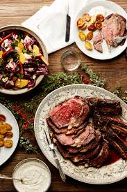 Printable catering menu will open a pdf document. Easy Christmas Dinner Menu With Beef Rib Roast Epicurious